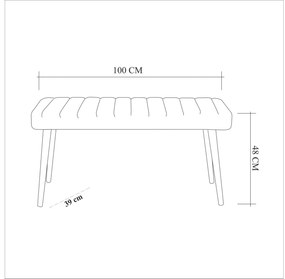 Set masă scaune Costareka (pentru  persoane) (Pin atlantic + albastru marin). 1106422