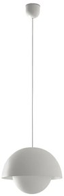 Lustra suspendata LED design modern MARISOL alb