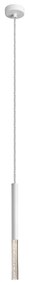Pendul LED design minimalist One, alb P0461-01E-S8S8 ZL