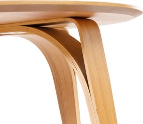MAZZONI EXPORT BOLZANO 1200 Stejar Natural - MASĂ ROTUNDĂ DIN LEMN PENTRU BUCĂTĂRIE DINING LIVING MODERN CLASSIC