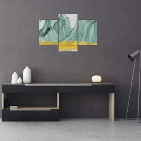 Tablou - Munții Smarald N⁰1 (90x60 cm)