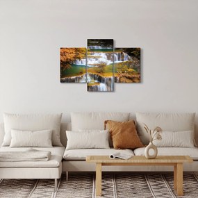 Tablou - Cascada Huay Mae Khamin, Thailanda (90x60 cm)