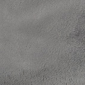 Pat pentru animale de companie gri pentru câini din piele întoarsă ø 50 cm Flakes – Love Story