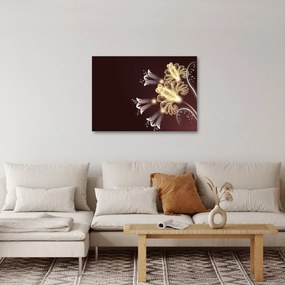 Tablou - Flori strălucitoare (70x50 cm)