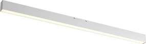 Plafonieră albă cu LED inclus, cu dimmer în 3 trepte 2700-4000K cu comutator DIP - Keane