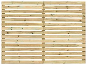 Panou gard de gradina, 180 x 180 cm, lemn de pin tratat
