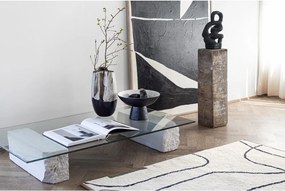 Bol negru/fildeș din gresie ø 31,5 cm By Hand – Mette Ditmer Denmark