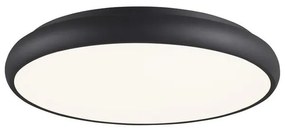 Plafoniera LED design modern Gap negru, 61cm