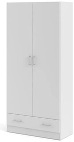 Șifonier alb 79x170 cm Space – Tvilum
