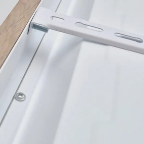 Brilagi - Aplică de baie LED WOODY FRAME LED/40W/230V 120x30 cm IP44 stejar