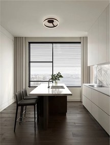 Plafoniera LED design modern BIANCO 28Watt, NVL-9060283