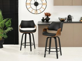 Scaun Rolf H (nuc închis + negru). 1110736