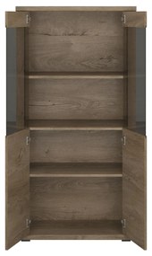 Vitrină Clinecas 2 (stejar lefkas) . 1116788