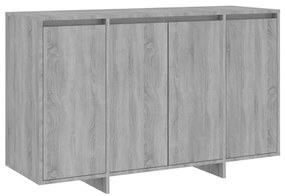 813060 vidaXL Servantă, gri sonoma, 120x41x75 cm, PAL