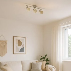 Spot DEX 3xE14/10W/230V bej/crem