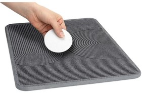 Scurgător de vase gri din diatomit 40x30 cm Damon – Wenko