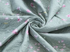 Cuvertura de pat SNUVIA, verde Dimensiune: 220 x 240 cm