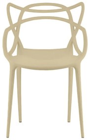 OFERTA Scaun plastic bej KATO Calitatea II
