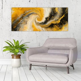 Tablou - Abstractizare în spirală (120x50 cm)