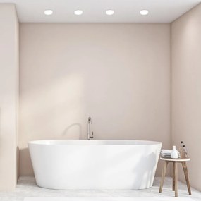 Plafoniera LED pentru baie design modern IP44 Coco alb 8,5cm