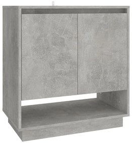 809543 vidaXL Servantă, gri beton, 70x41x75 cm, PAL