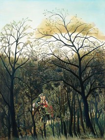 Artă imprimată Rendezvous in the Forest - Henri Rousseau, (30 x 40 cm)