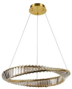 Lustră LED de cristal dimabilă pe cablu LED/40W/230V + telecomandă