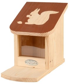 Căsuță din lemn de pin pentru veverițe Esschert Design Diapozitiv