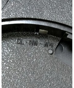 Plafonieră LED, 40 W, 230 V, 3000/4000/6500 K, Ø 50 cm, neagră