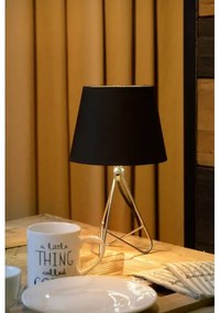 Lampă de masă Lucide 47500/81/11 GITTA 1xE14/40W/230V neagră