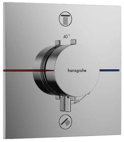 Baterie dus termostatata incastrata Hansgrohe ShowerSelect Comfort E 2 functii