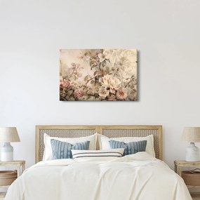 Tablou - Vintage pictura pasăre (90x60 cm)