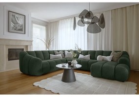 Colțar verde închis (cu colț pe partea stângă/în formă de "U") Shell – Miuform