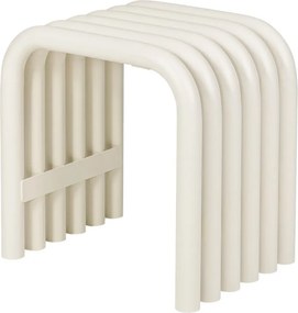 Scaun de grădină bej din metal Nokk – noo.ma