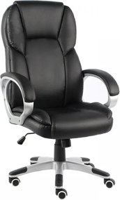 RESIGILAT- Scaun directorial cu Masaj, ergonomic, piele ecologică, SIB 829M, Negru