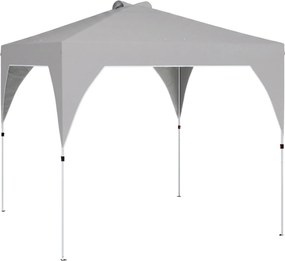 Outsunny Pavilion 3x3m Pliabil, Montaj Ușor cu Buton, UPF 50+ Protecție | Aosom Romania