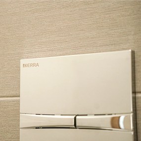 Clapă de acționare pentru WC Adriatic cromată pentru setul K-50 Slim