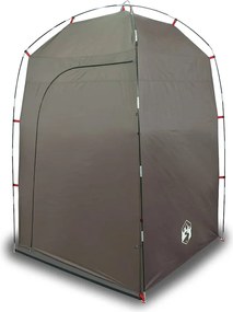 vidaXL Cort de duș, maro, impermeabil