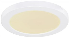 Plafoniera LED design modern, diametru 22cm, LASSE alb 12379-18W GL