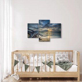 Tablou cu marea în apus de soare (90x60 cm)