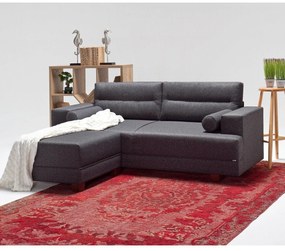 Canapea Fixa cu 3 Locuri si Taburet Oslo, 210 x 85 x 78 cm
