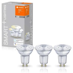 SET 3x Bec de iluminat cu LED SMART + GU10/5W/230V 2700K - Ledvance