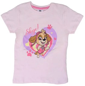 Tricou copii 2 buc PAW PATROL roz/roz deschis - diferite marimi Marime: 98 - 104