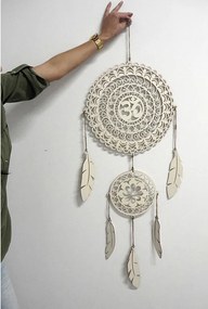 SENTOP | OM Mandala – captator de vise din lemn pentru perete | AURAVIA