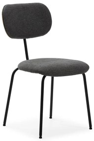 Scaune de dining negre 4 buc. Dash – Marckeric