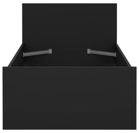 Pat negru 90x190 cm Naia – Tvilum