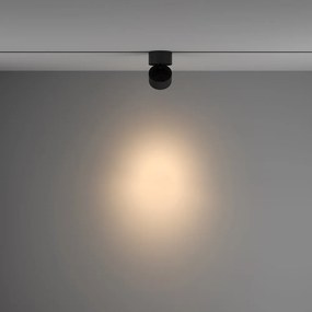 Spot LED, accesoriu pentru sinele monofazate Unity, Yin negru 3000K