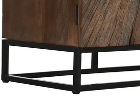 Dulap, maro, din lemn reciclat, Armoire