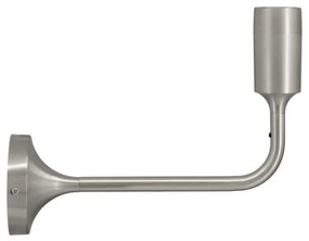 Aplică de perete argintie fără abajur din metal Santé – UMAGE