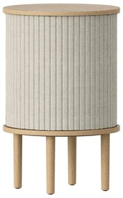 Măsuță auxiliară rotundă din lemn masiv de stejar ø 38 cm Audacious – UMAGE